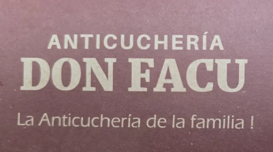 Anticucheria Don Facu