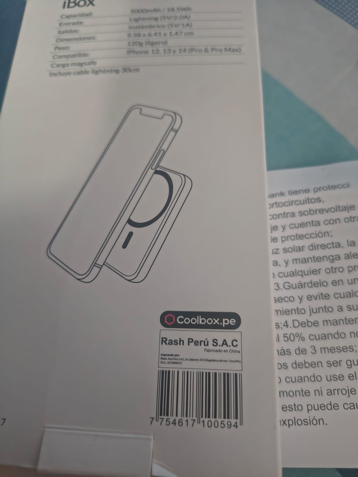 cargador portátil 