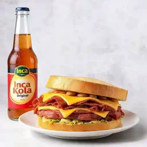 Combo Pastrami Sandwich Reuben + Inca Kola Orig