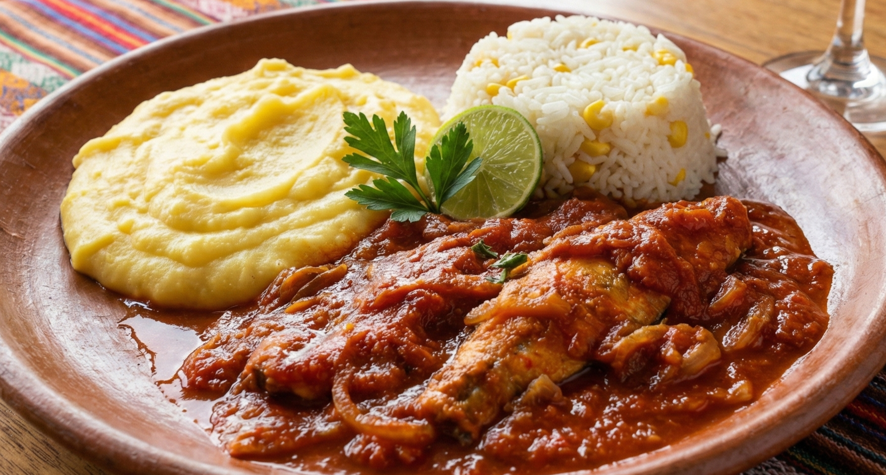 Asado con Puré