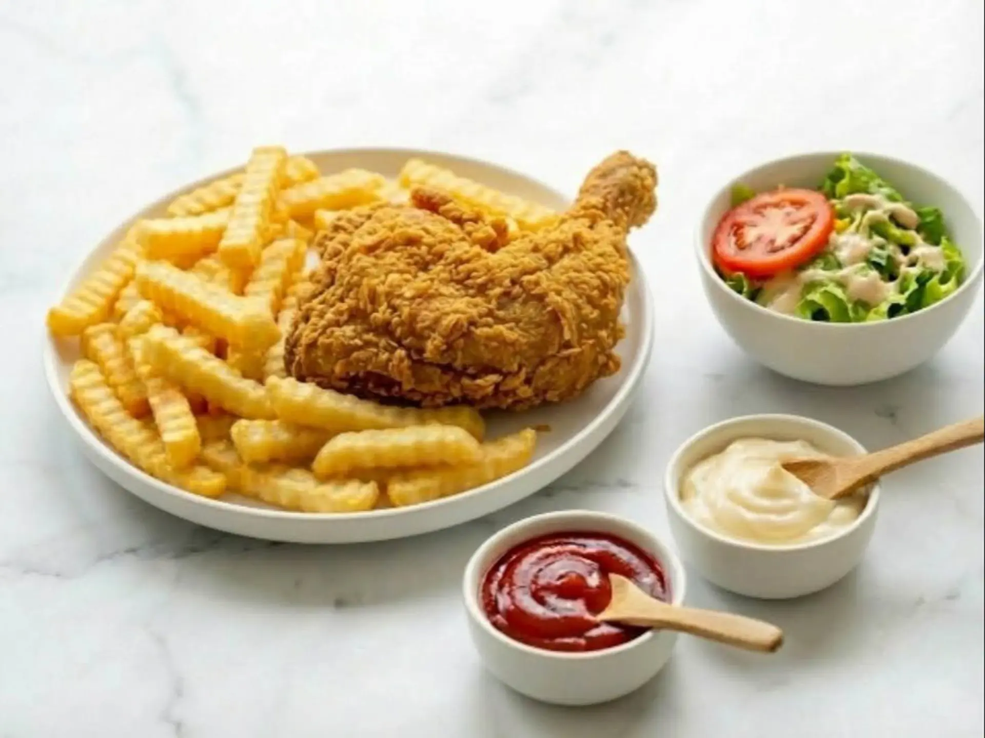 Pollo Broaster Pierna