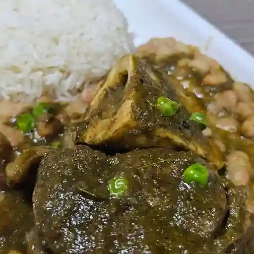 Seco de Osobuco con Frijoles