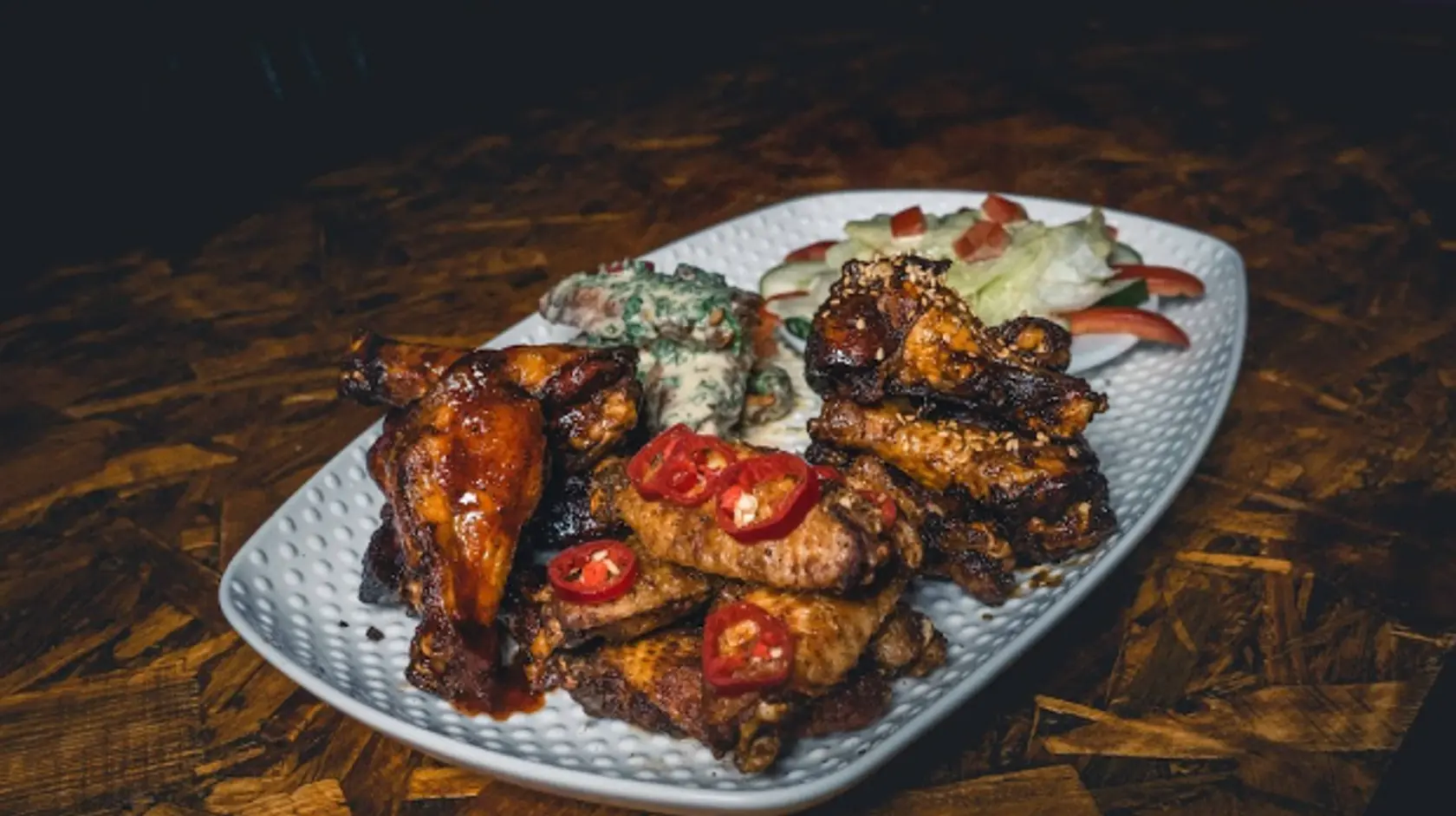 Alitas a la Bbq (48 unidades)