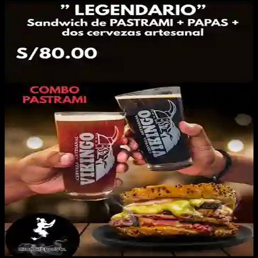 Combo pastrami legendario