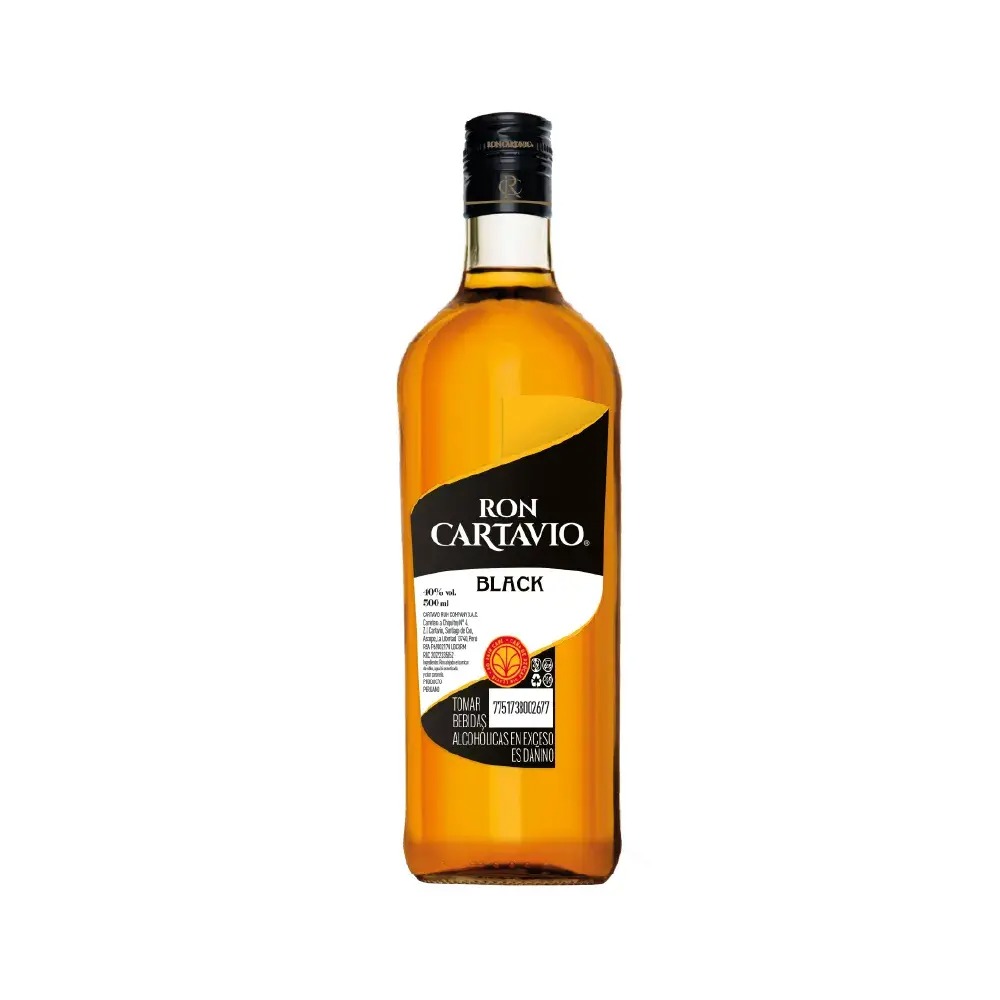 Ron Cartavio Black Inti Raymi Botella 750ml