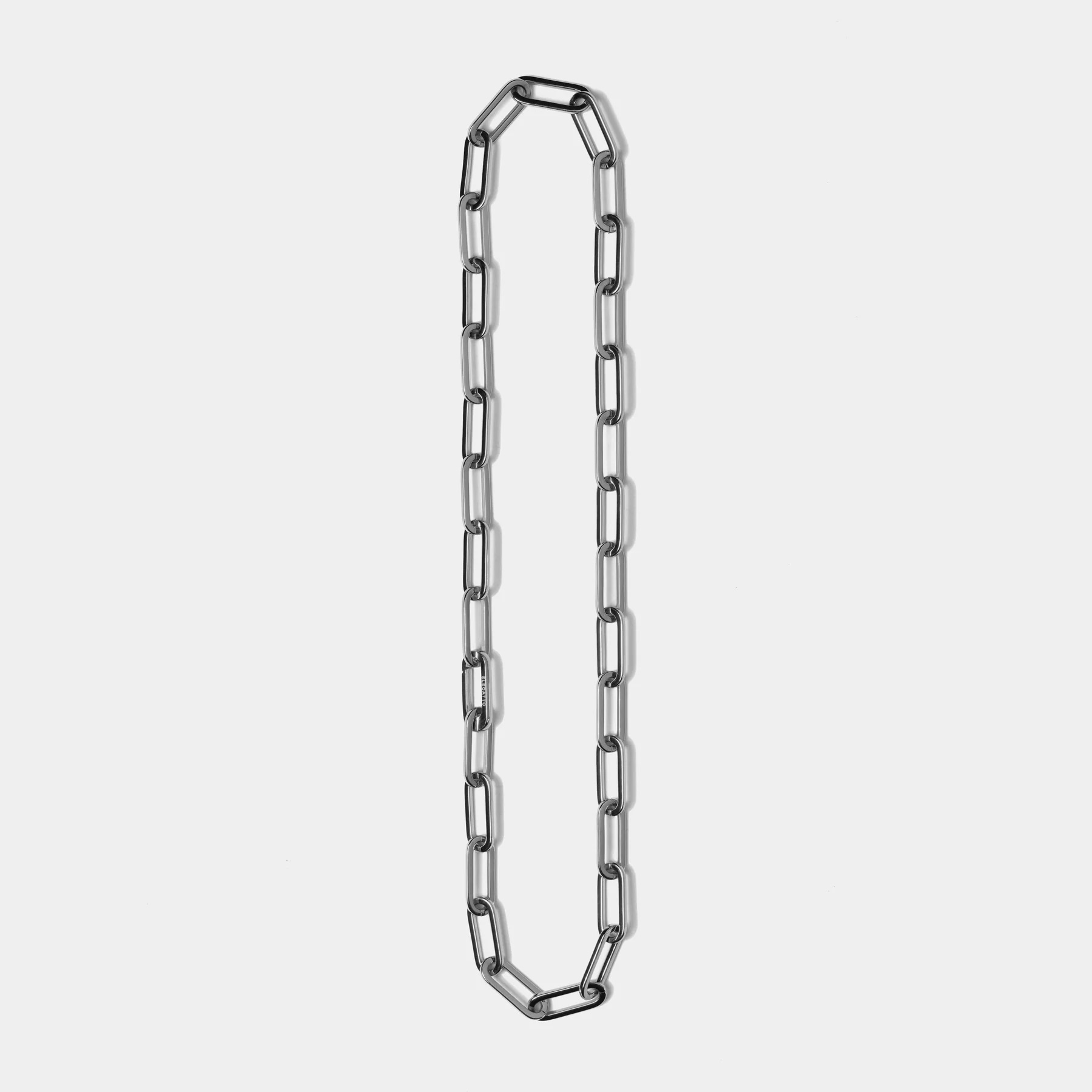 Collar Elegatto Tipo Clip en Acero Enchapado en Plata