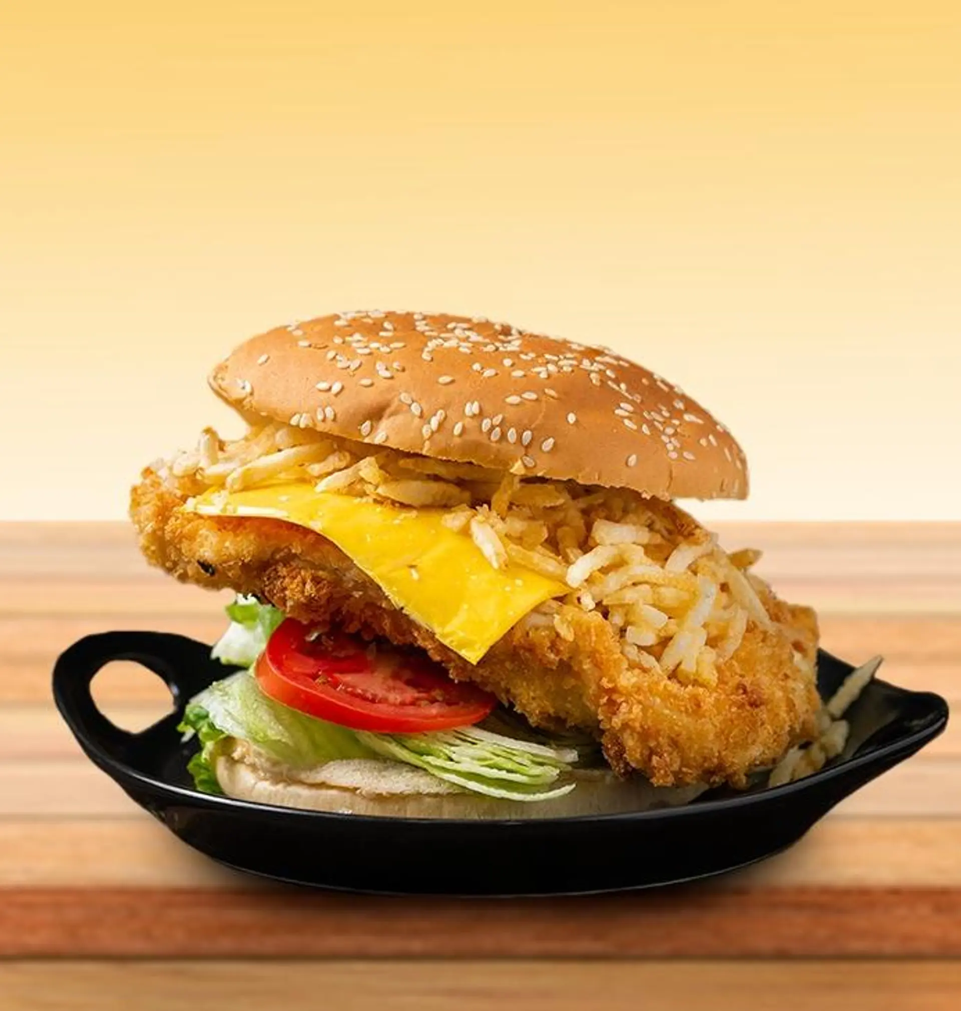 Crispy Sandwich con Queso