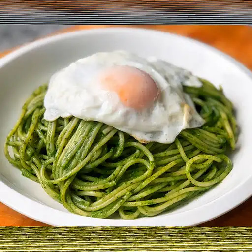 Pasta al pesto royal