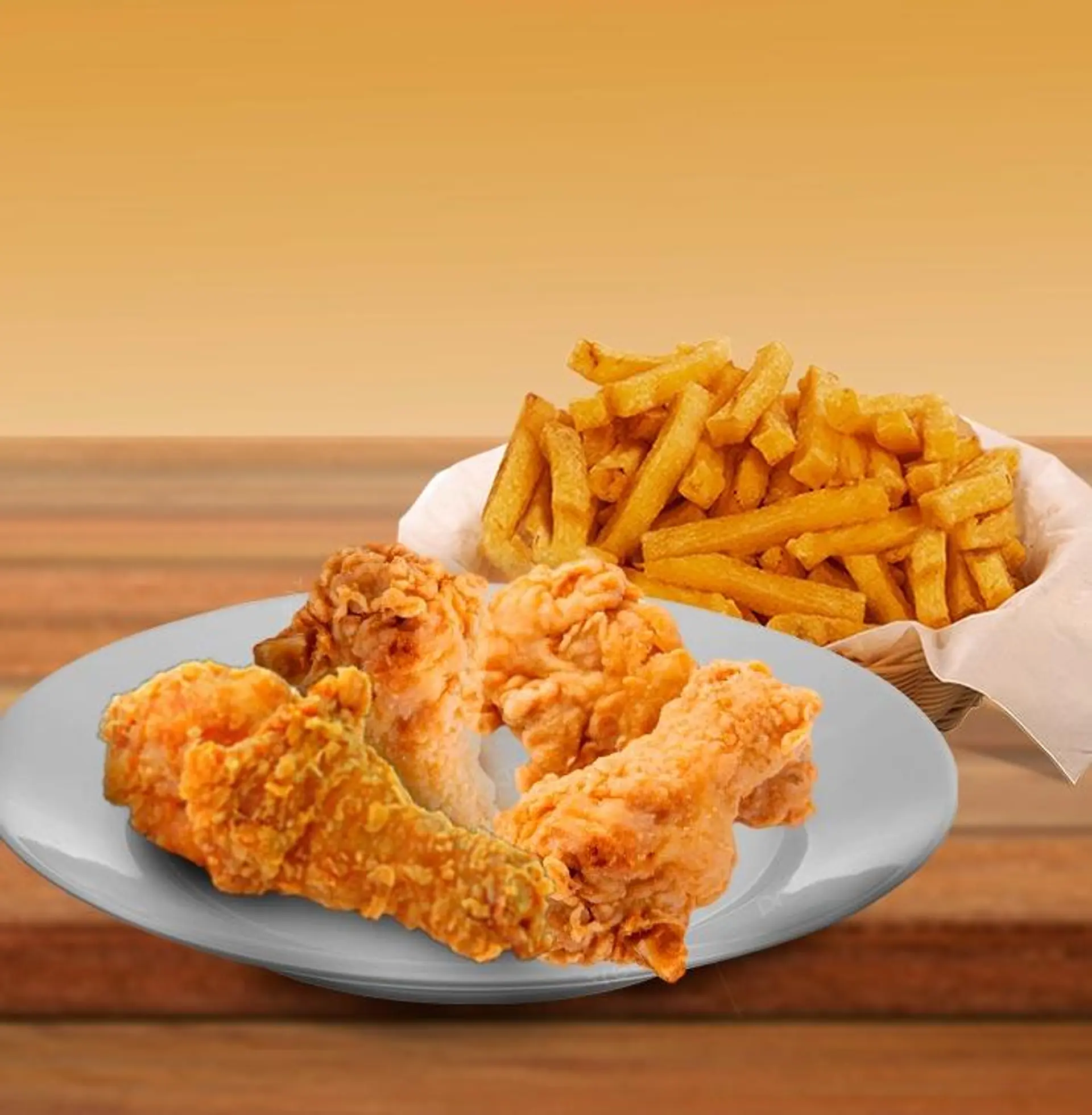 Balde Broaster (4 piezas)