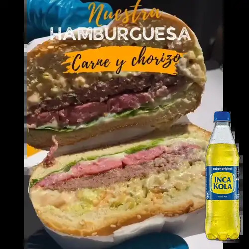 Combo Mixta Carne y Chorizo + Inca Kola Orig 500ml