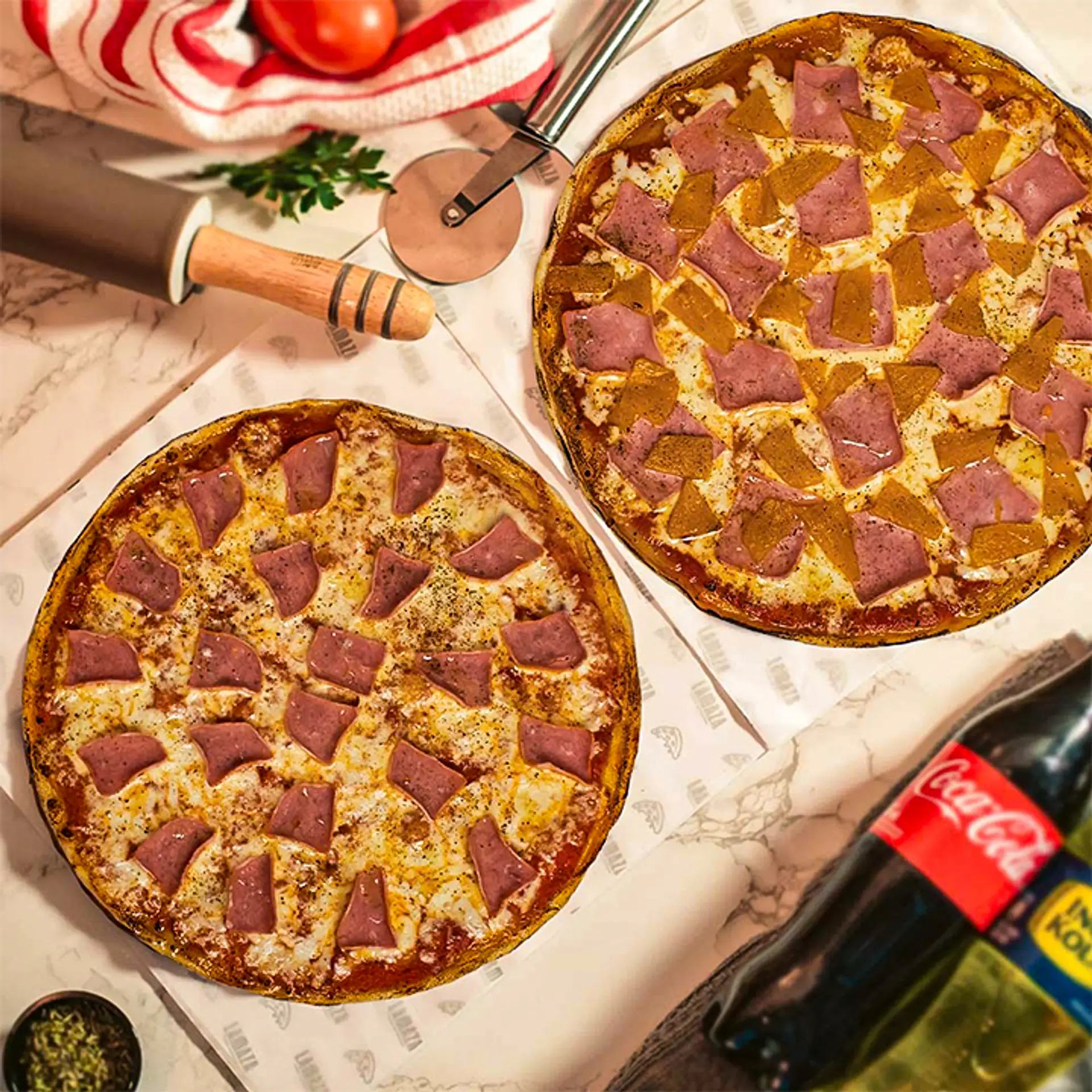 Combo 1 - 2 Pizzas grandes a elección