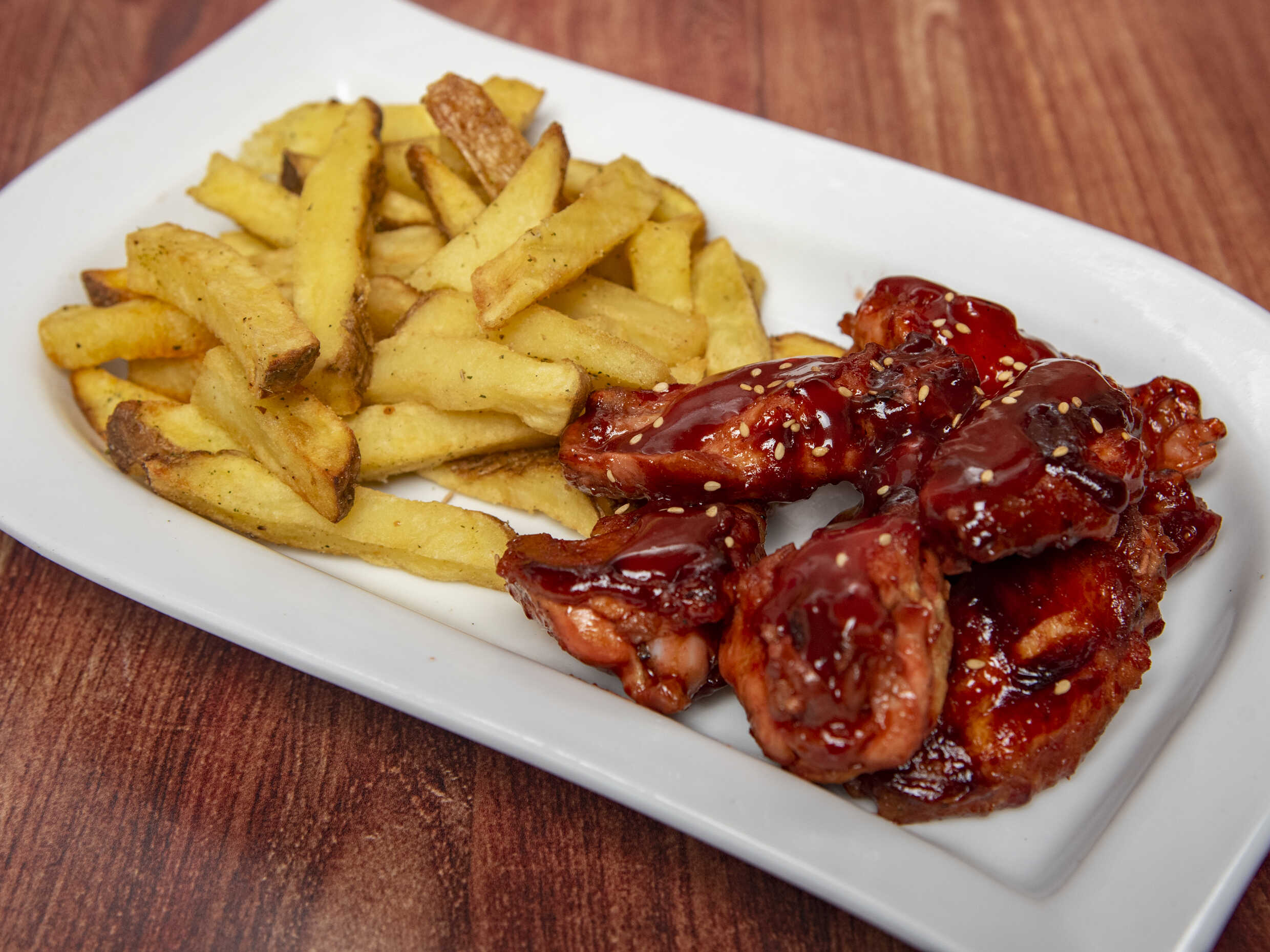 6 Alitas BBQ