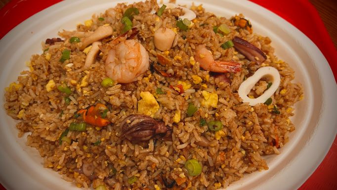 Arroz Chaufa de Mariscos