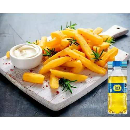 Combo Papas Fritas Grandes + Inca Kola Orig 300ml