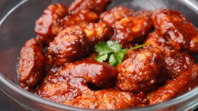 40 alitas de pollo bbq