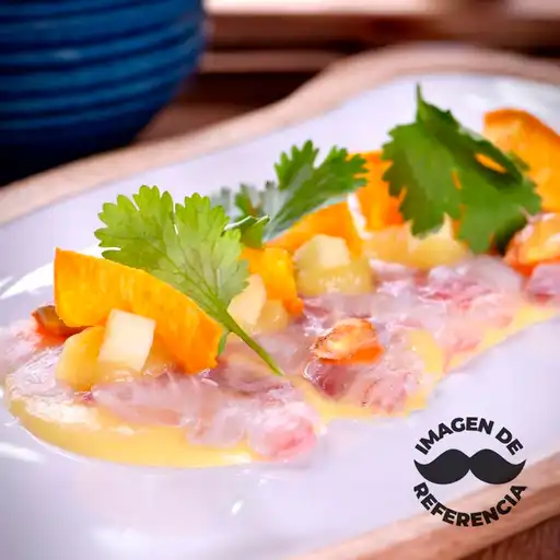 Tiradito Al Natural con Pejerrey
