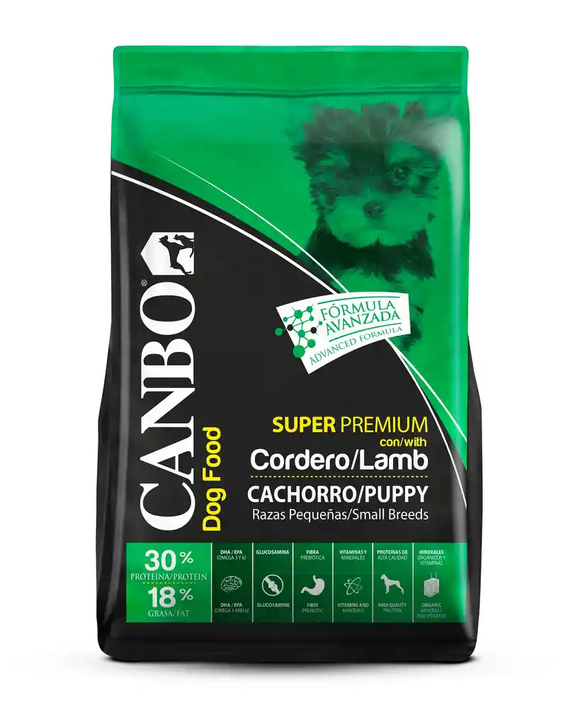 Canbo Alimento para Perro Cachorro Sabor Cordero