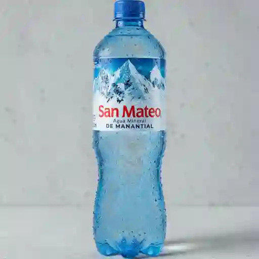 Agua Mineral con Gas San Mateo 600 ml