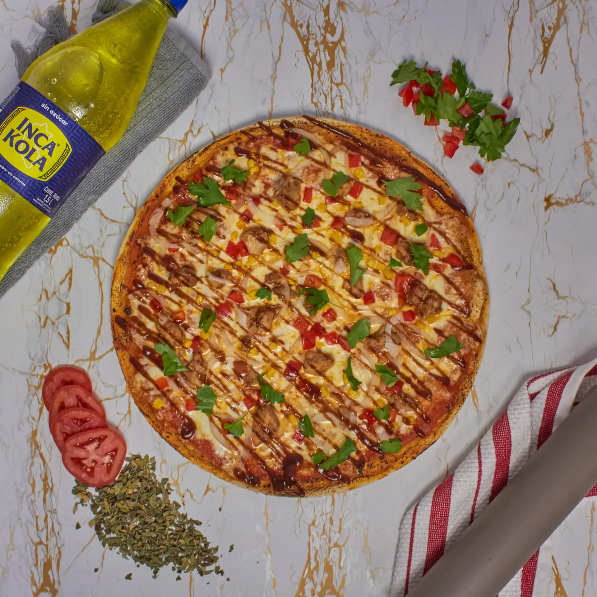 Pizza Chicken Bbq