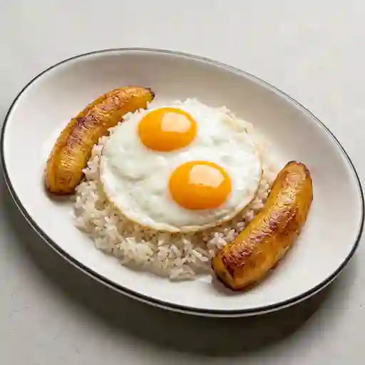 Arroz a la Cubana