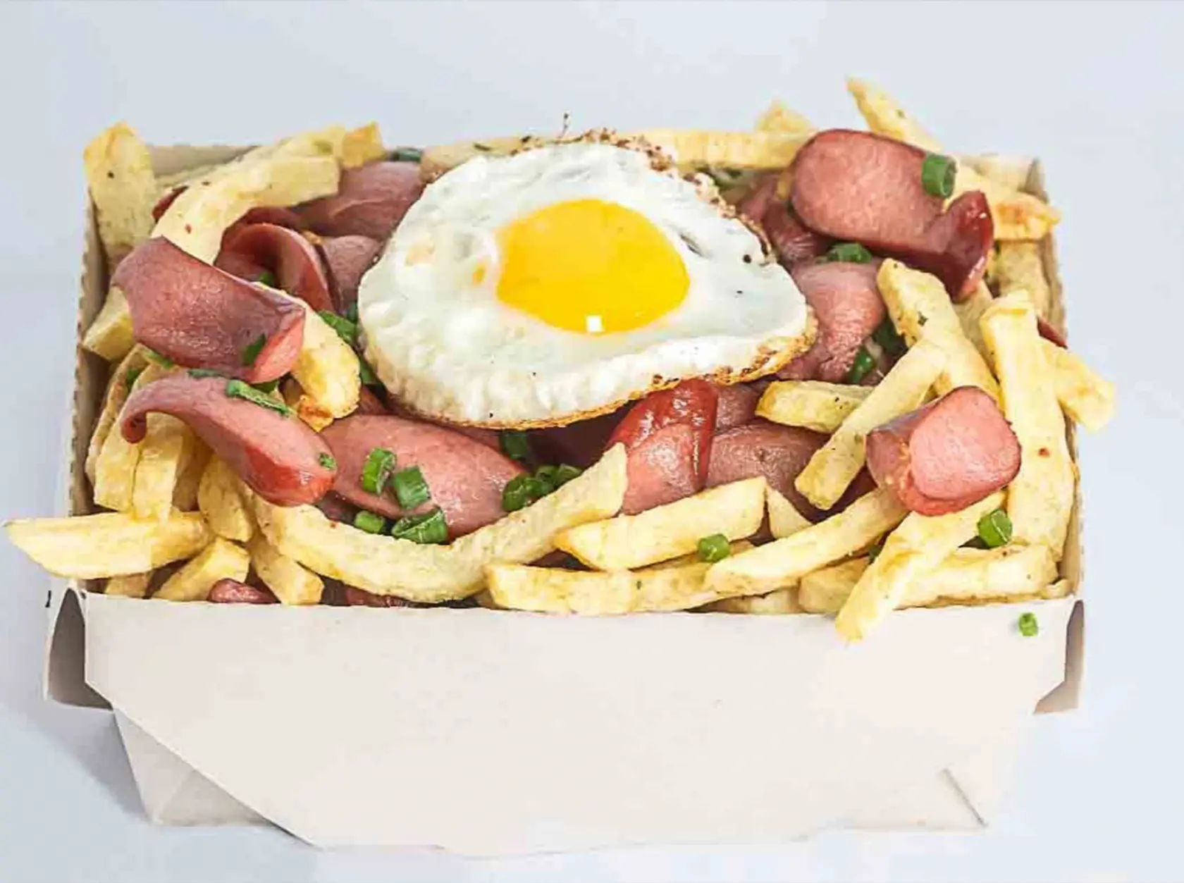 Salchipapa de 1 kg