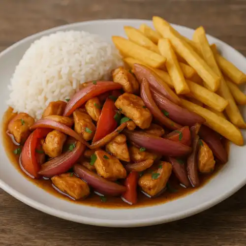 Lomo Saltado de Pollo