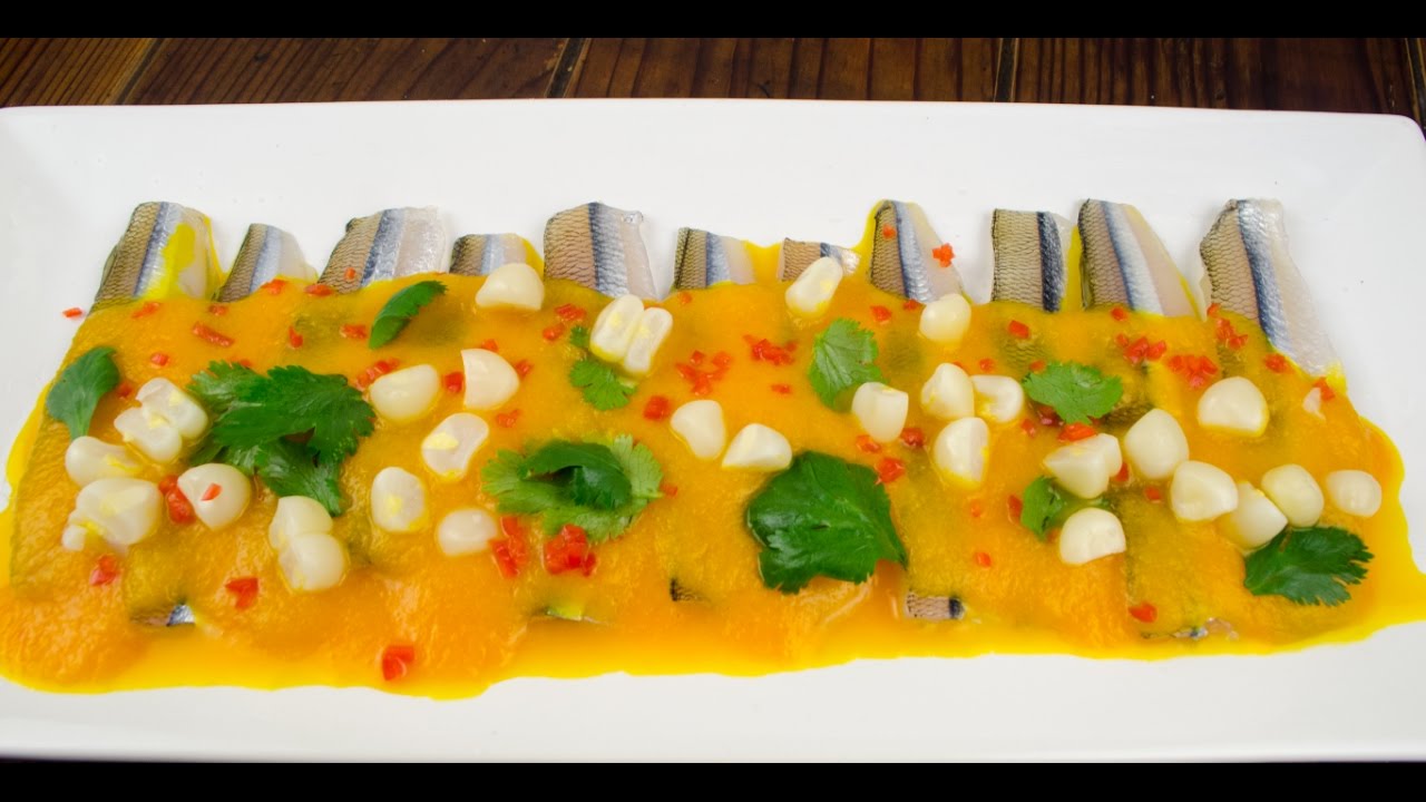 Tiradito de pejerrey