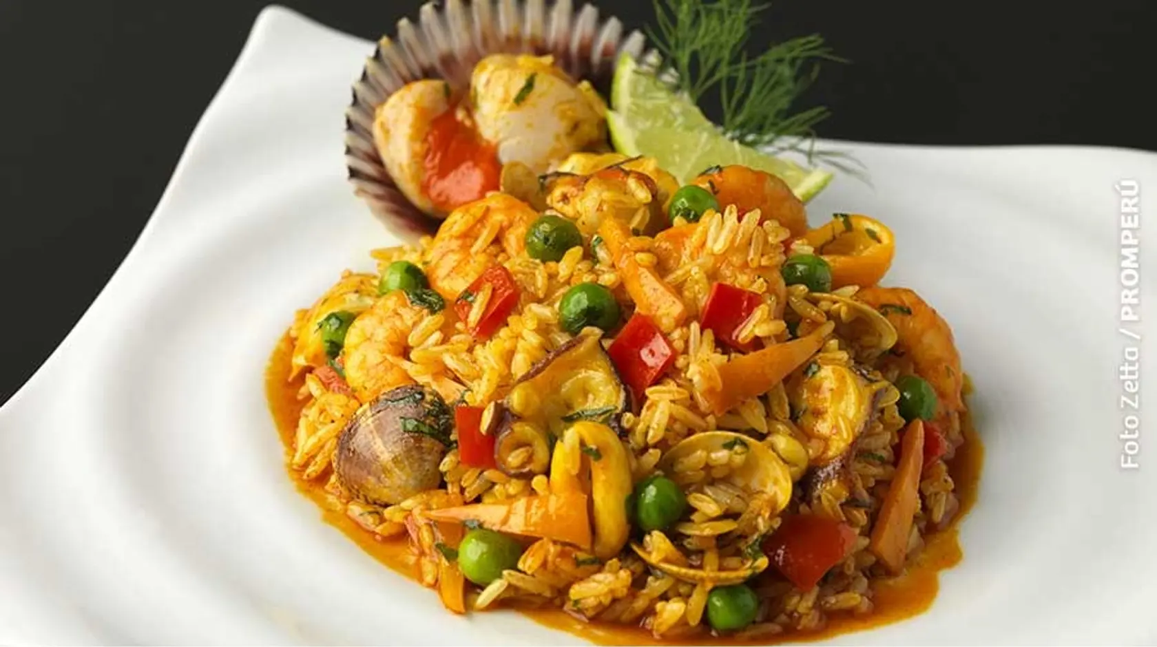 Arroz con mariscos