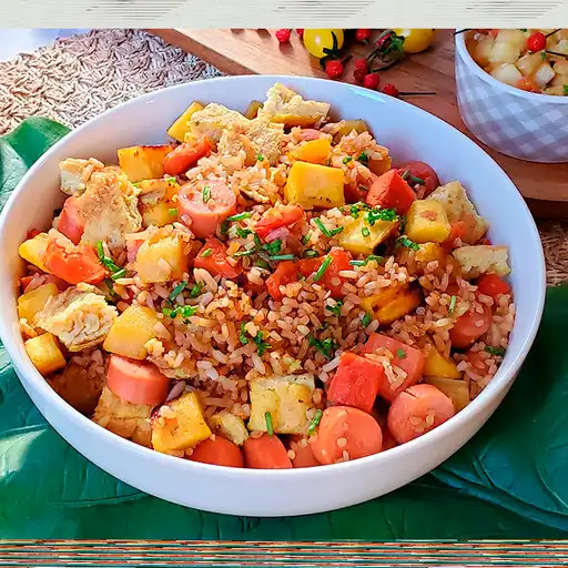 Chaufa de chorizo