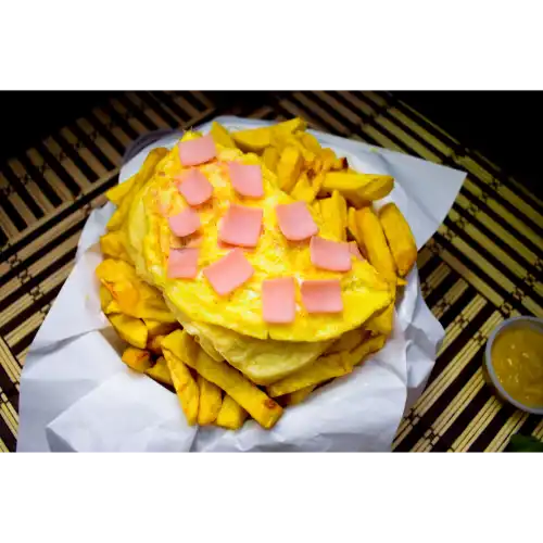 Patatas Ham And Cheese Omelette
