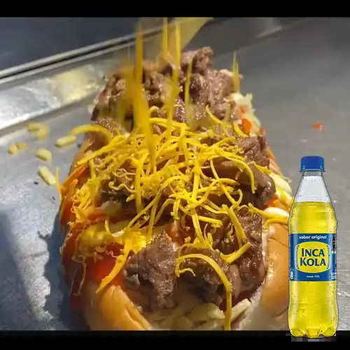 Combo Pepiperro de Carne + Inca Kola Orig 500ml