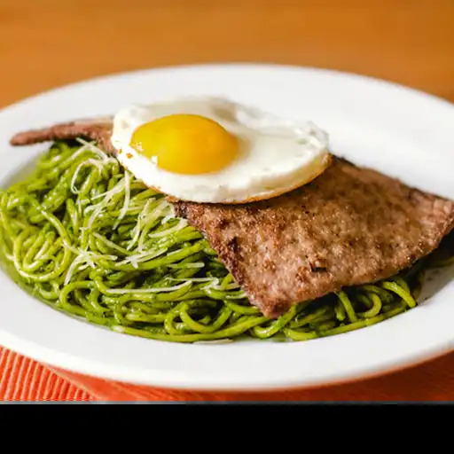 Pasta al pesto a lo pobre