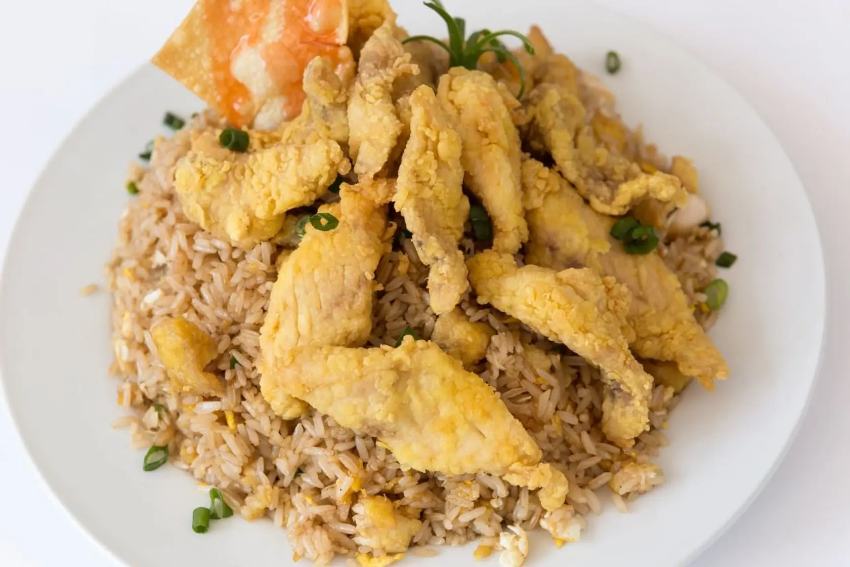 Chaufon crujiente de pescado
