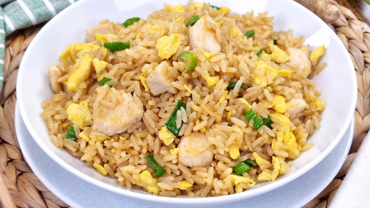 Arroz chaufa de Pollo