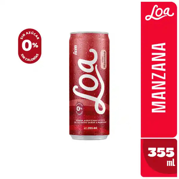 Loa Agua Saborizada Manzana