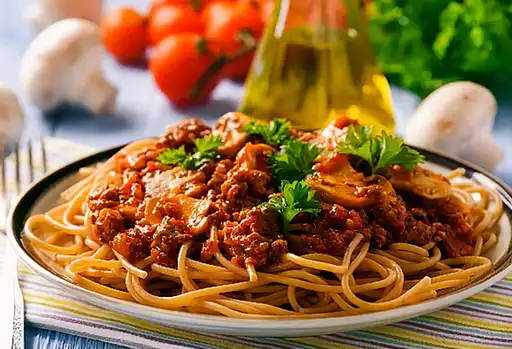 Pasta Boloñesa Fusión Francesa