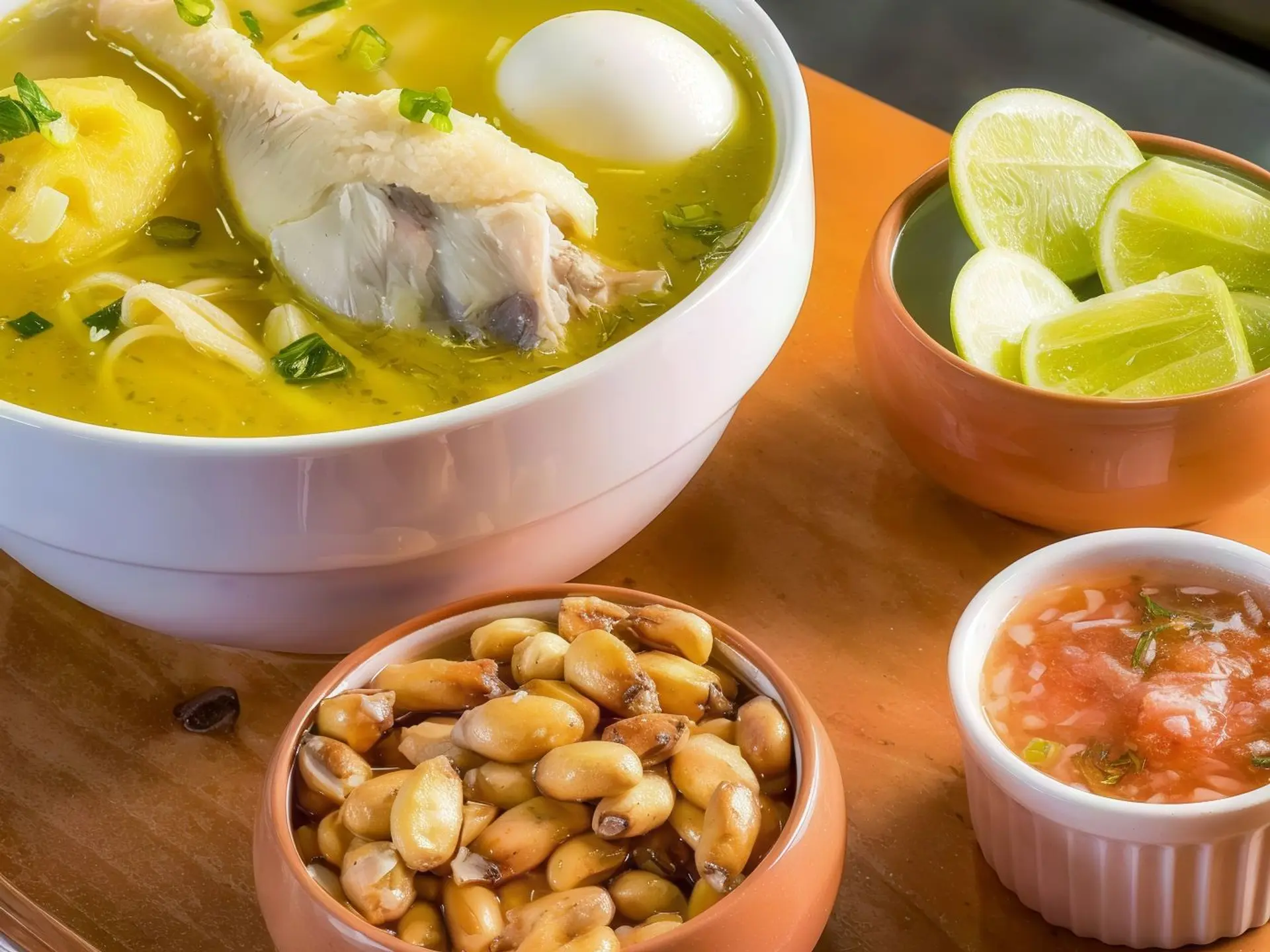 Caldo De Gallina Con Presa