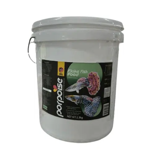 ALIMENTO EN ESCAMAS FLAKE FISH FOOD BALDE 2.3KG PORPOISE