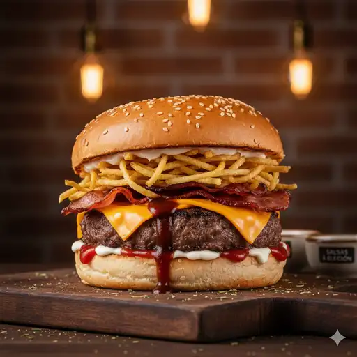 Hamburguesa BBQ