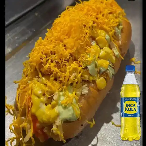 Combo Perro Caliente Especial + Inca Kola Orig 500ml