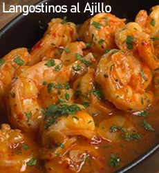 Langostinos al Ajillo