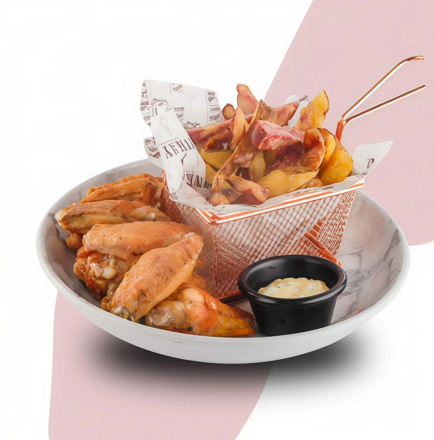 Alitas a la Bbq (32 unidades)