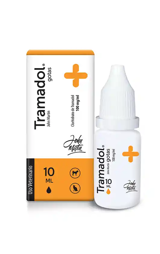 John Martín Tramadol Gotas Uso Veterinario (100 mg)