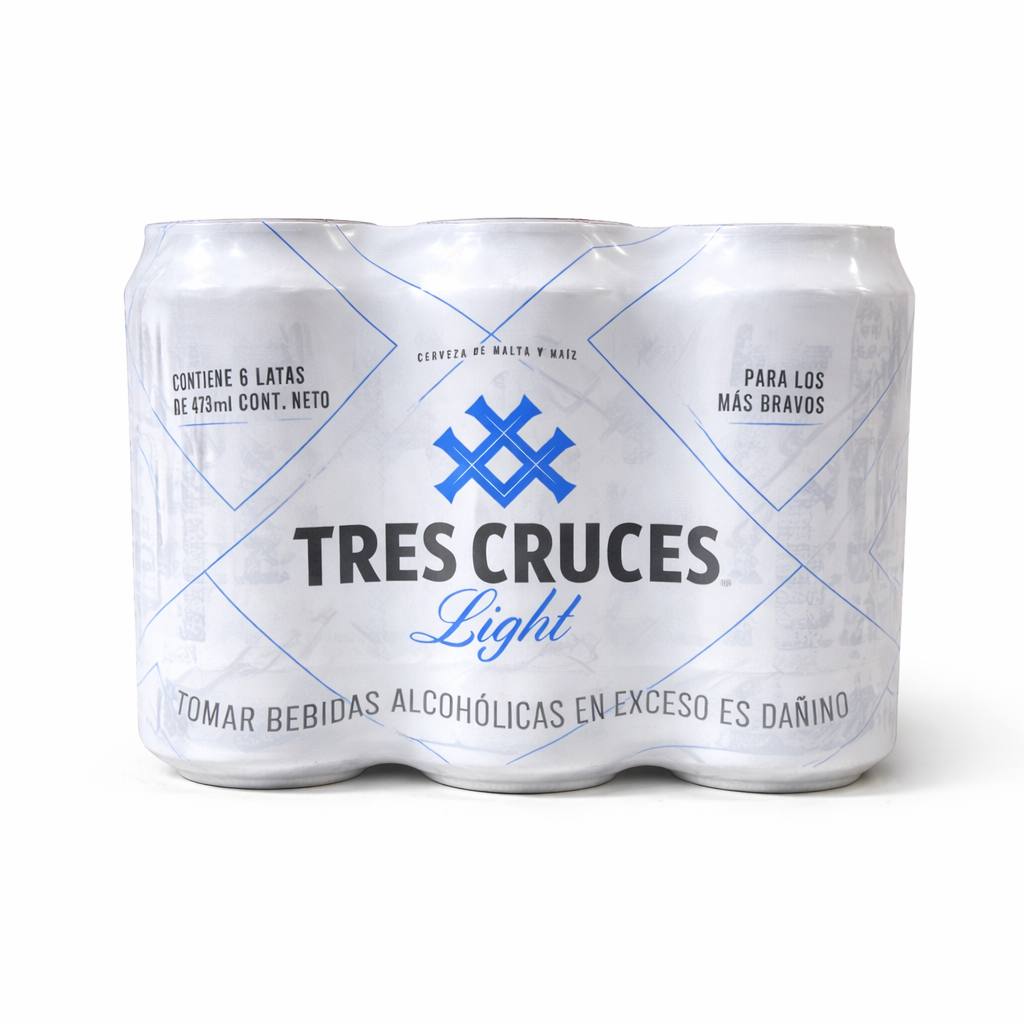 Cerveza Tres Cruces Light Six Pack 