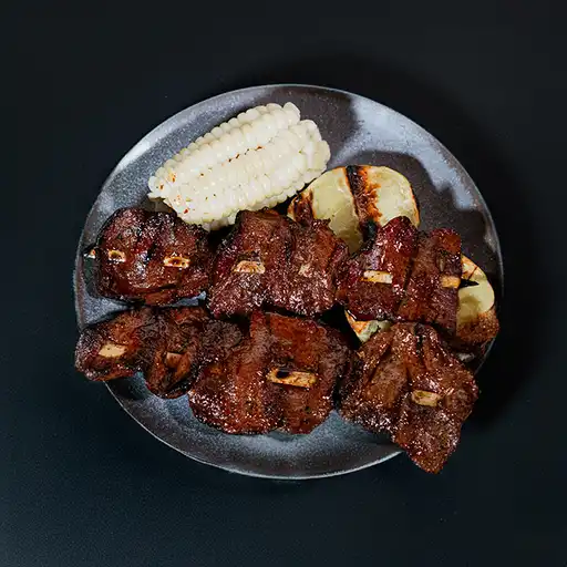 Anticuchos de corazón de res