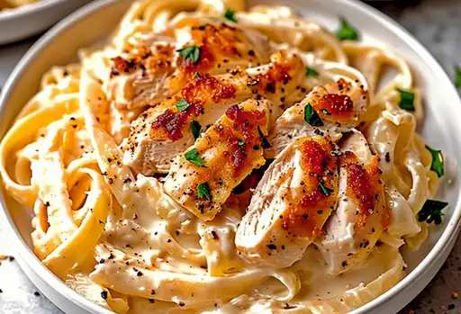 Pasta Chicken Alfredo