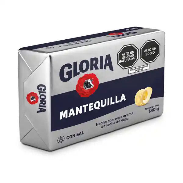 Gloria Mantequilla Con Sal en Barra