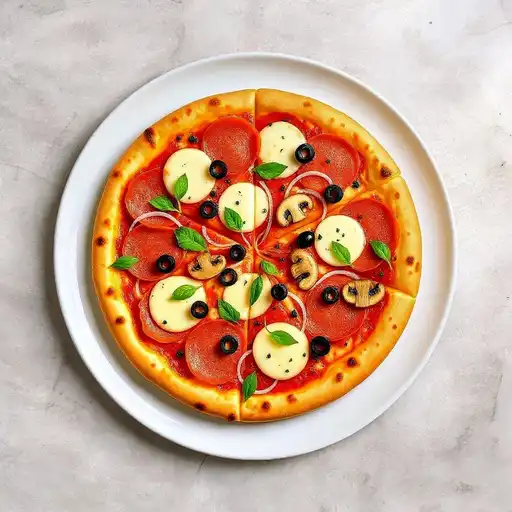 Mediterranean Pizza