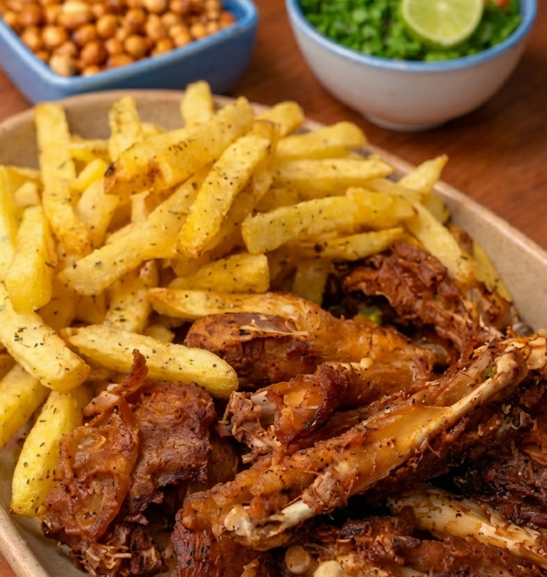 Chicharrón de gallina