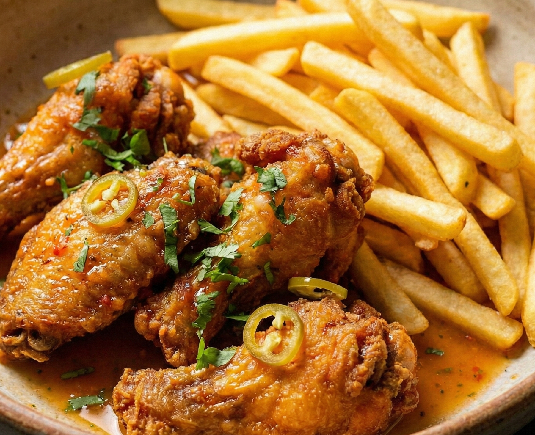 Alitas Bravas Acevichadas